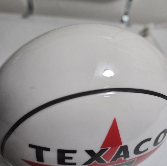 Texaco Gas Pump Globe Lamp - Nightlight. Enesco Excellent Cond. 7 Inches Tall - Picture 10 of 13